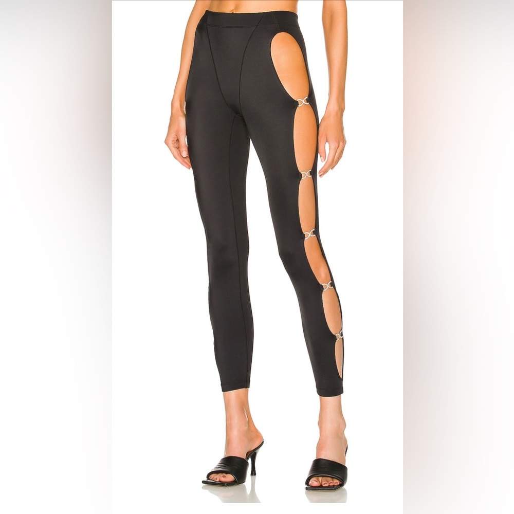 Crystal Cutout Legging